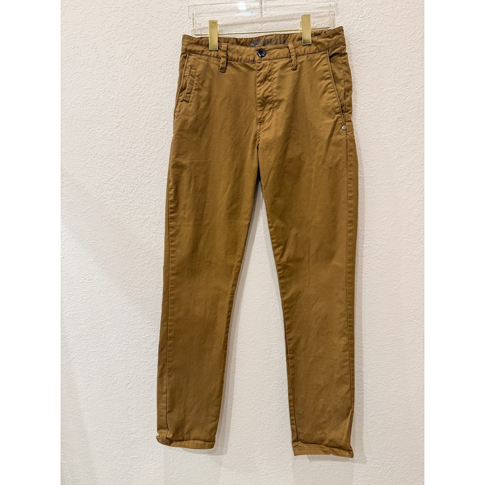 Vuori Collins Chino Pants Men's 30x29 Tobacco Brown Stretch Cotton Preppy Casual